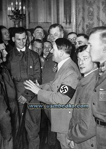 Hitler with Auto Union workers