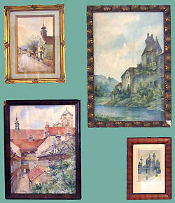 Original Adolf Hitler Paintings