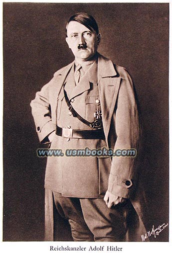 Heinrich Hoffmann studio portrait of Adolf Hitler