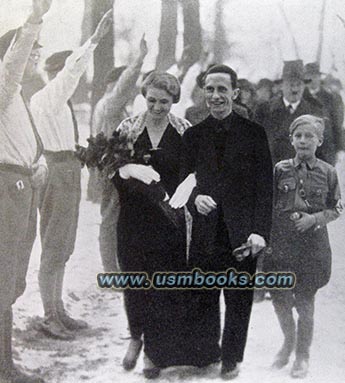 Joseph and Magda Goebbels wedding