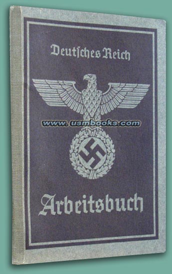 Nazi Arbeitsbuch 1939-1945, seamstress
