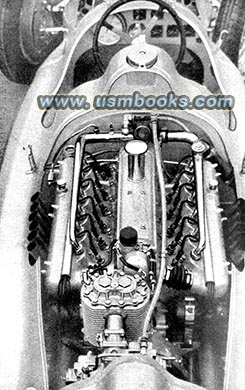 Nazi race car engine