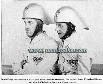 Modern aerodynamic Nazi helmets
