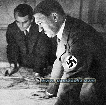 Albert Speer with Adolf Hitler