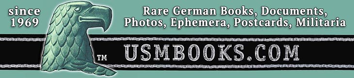 USM Rare Third Reich Books and Collectibles