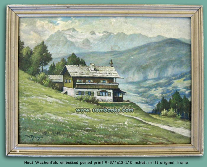 Nazi Era Hitler S Haus Wachenfeld Framed Print