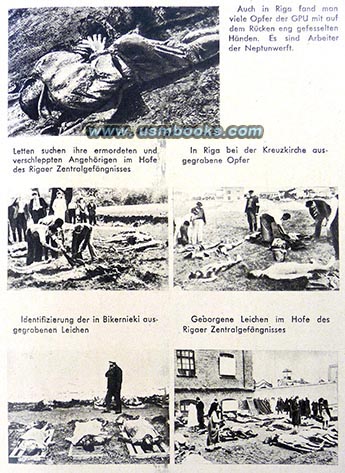 murdered prisoners in Riga, Latvia
