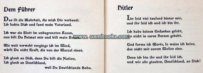Baldur von Schirach book called Die Fahne der Verfolgten