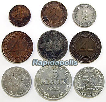 1932 Deutsches Reich 4 Reichspfennig