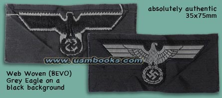 Nazi Panzer cap eagle