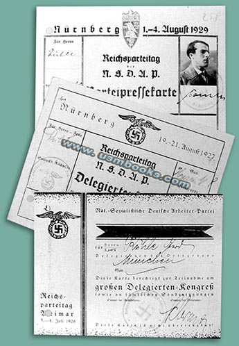Nazi Party Days press ID Gerd Rühle
