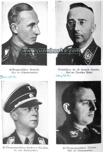 Reinhard Heydrich and Heinrich Himmler