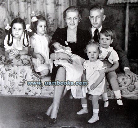 Magda Goebbels and children