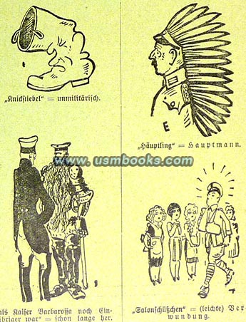 Nazi cartoon American Indian
