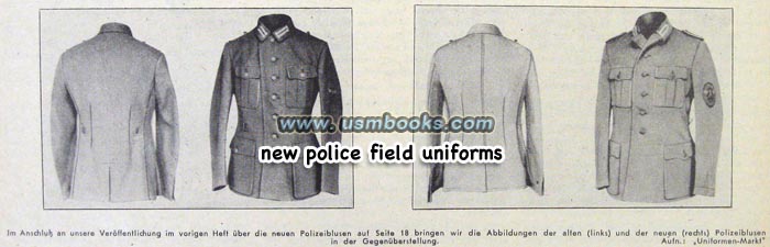 Nazi field uniforms