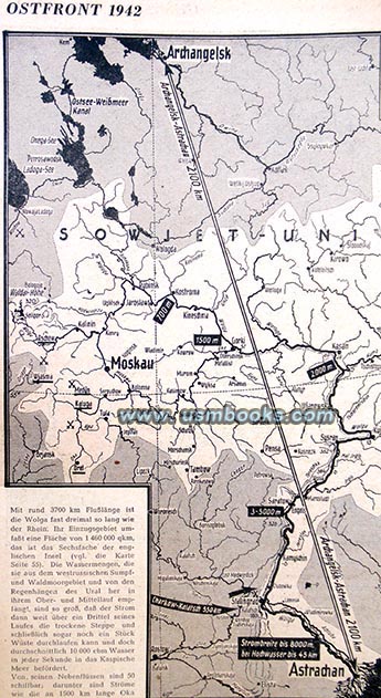 1942 Ostfront Karte