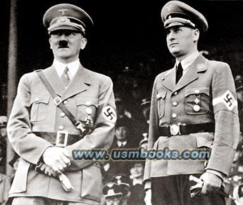 Reichsjugendführer Baldur von Schirach with Adolf Hitler