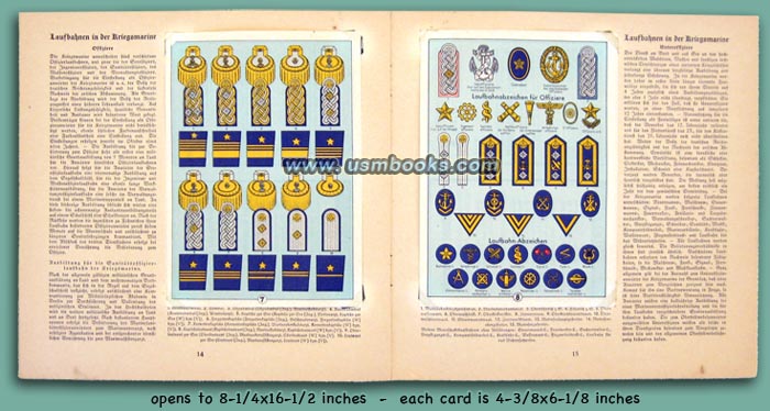 ranks, insignia, piping colors, formations of the KRIEGSMARINE