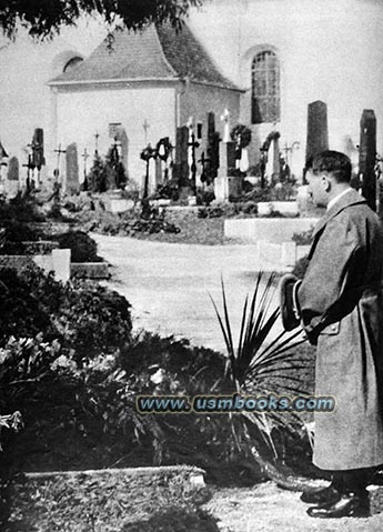Hitler grave Leonding