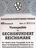 Mannesmannröhren-Werke corporate share certificate