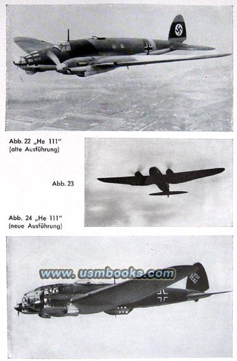 Heinkel Luftwaffe airplanes