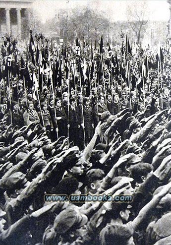 Nazi rally Berlin, 1 May 1933 Labor Day
