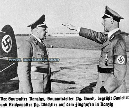 Pg. Fritz Wchtler, Danzig Gauleiter Forster