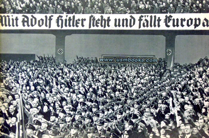 Nazi rally, Hitler Bewegung