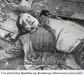 Blutsonntag Bromberg, Volksdeutschen, murdered ethnic Germans in Poland