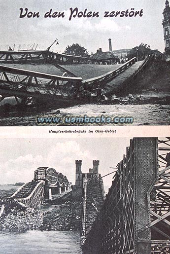 destroyed bridges in Poland 1939