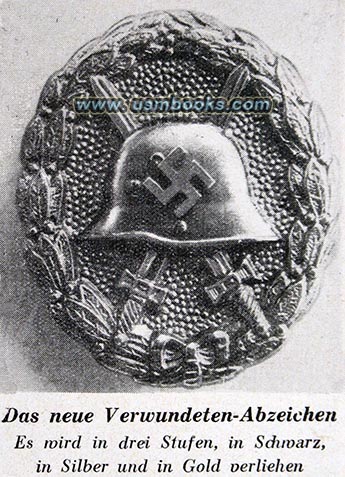 Verwundetenabzeichen, Nazi Wound Badge