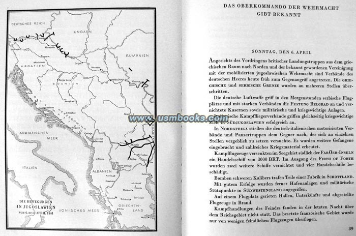 Der Feldzug auf dem Balkan und die Rückeroberung der Cyrenaika (The Balkan Campaign and the Recapture of Cyrenaika) 