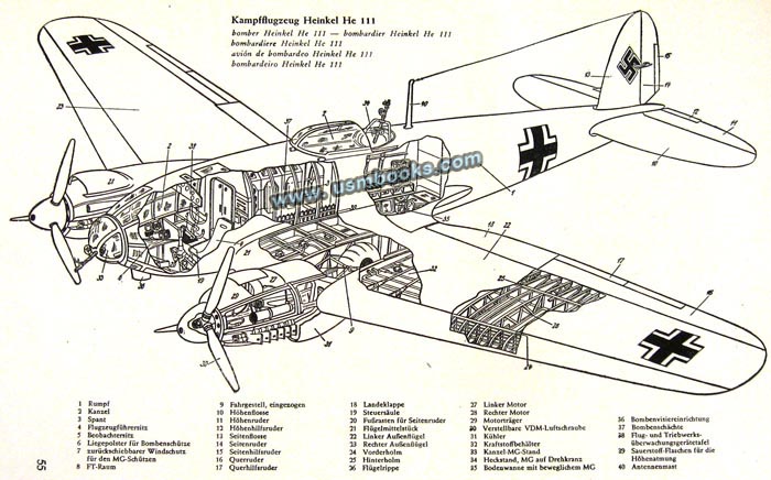 Heinkel He111 bomber