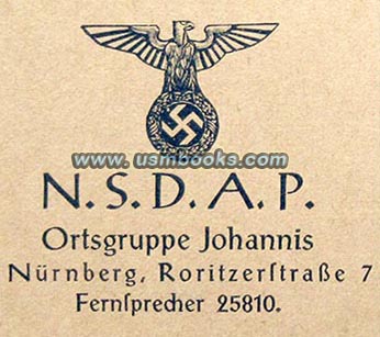 NSDAP Ortsgruppe St. JohannisNuernberg