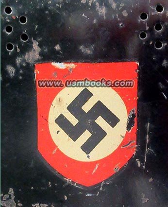 Nazi swastika helmet decal