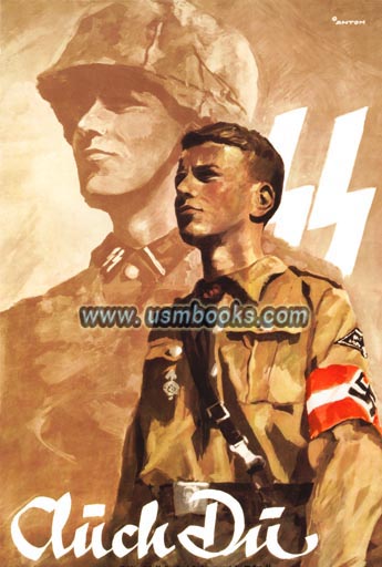 Hitlerjugend SS poster