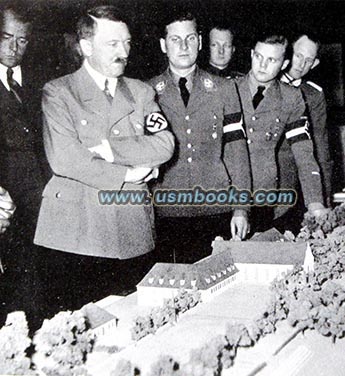 Adolf Hitler, Reichsjugendführer Baldur von Schirach, Albert Speer