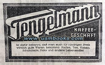 Tengelmann Werbung 1933 Die Fanfare
