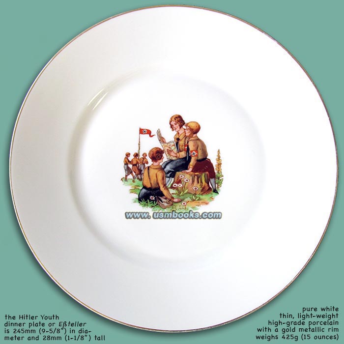 BdM porcelain plate
