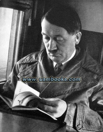 Hitler in an airplane while on the campaign trail
