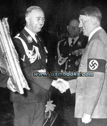 Reichsfurer-SS Heinrich Himmler, SS General Sepp Dietrich