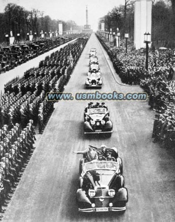 Hitler 50th birthday parade Berlin