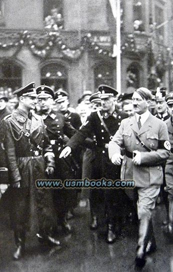 Hitler and SS General Karl Wolff, personal adjutant Reichsfhrer-SS Heinrich Himmler