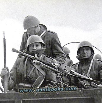Italian occupation troops in the Saar