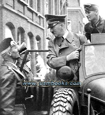 Hitler on the way to the front 1940