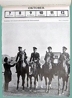 Nazi uniformed riders