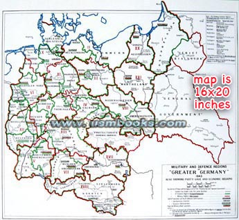Map of Greater Germany
