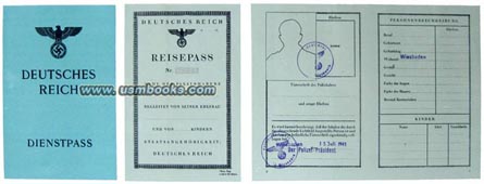 Nazi passport