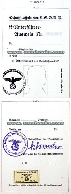 RFSS Himmler signature