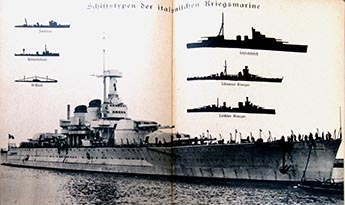 Italian Navy ships 1940